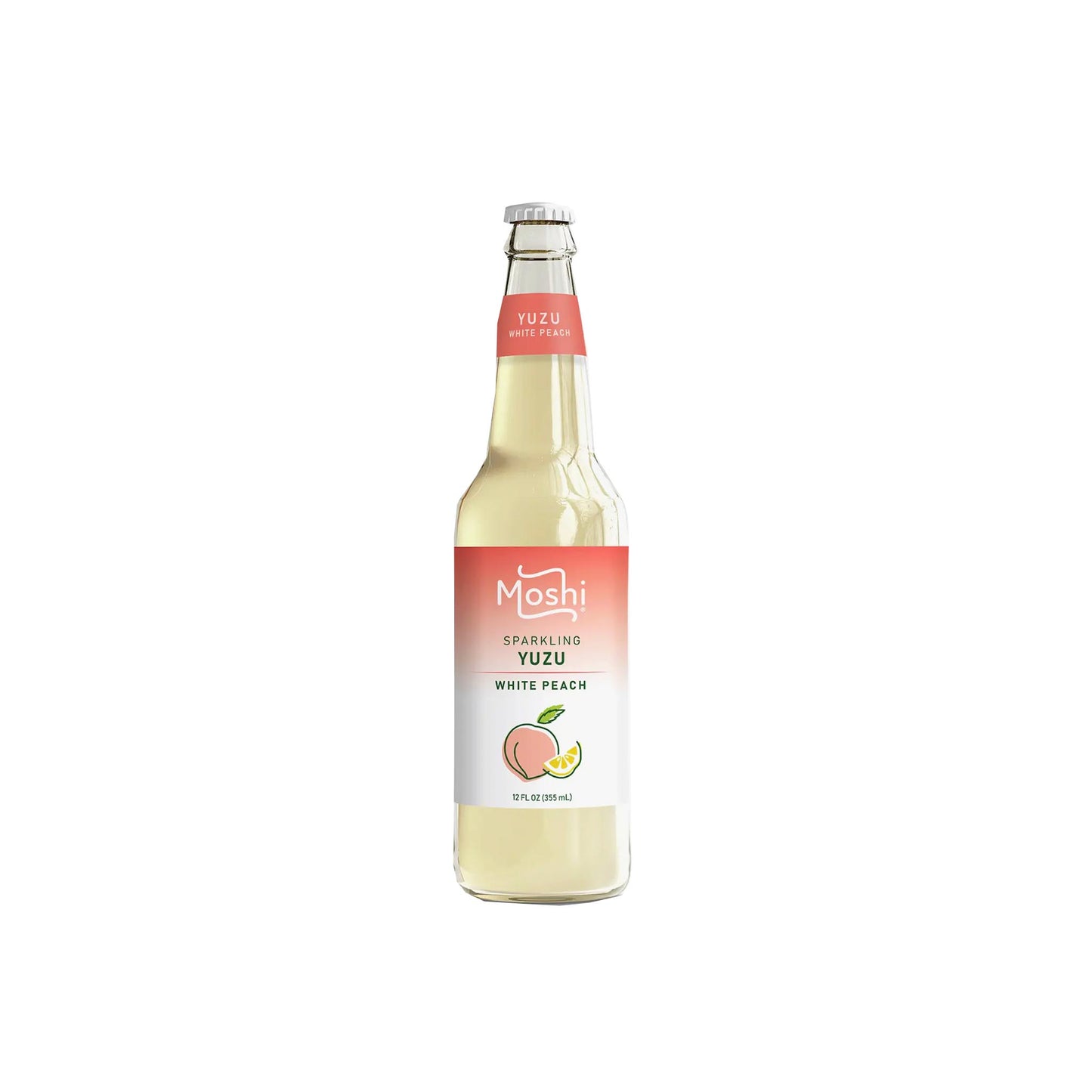 MOSHI YUZU & WHITE PEACH tea 12oz