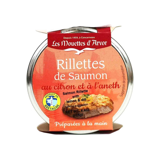 MOUETTES D'ARVOR SALMON RILLETTES 125g