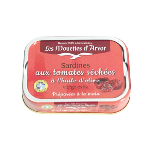 Les Mouettes Sun Dried Tomato Sardines