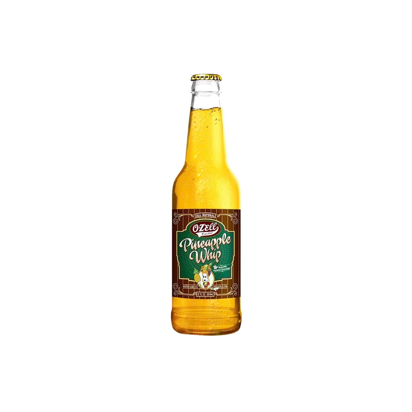 O-ZELL PINEAPPLE WHIP SODA 12oz