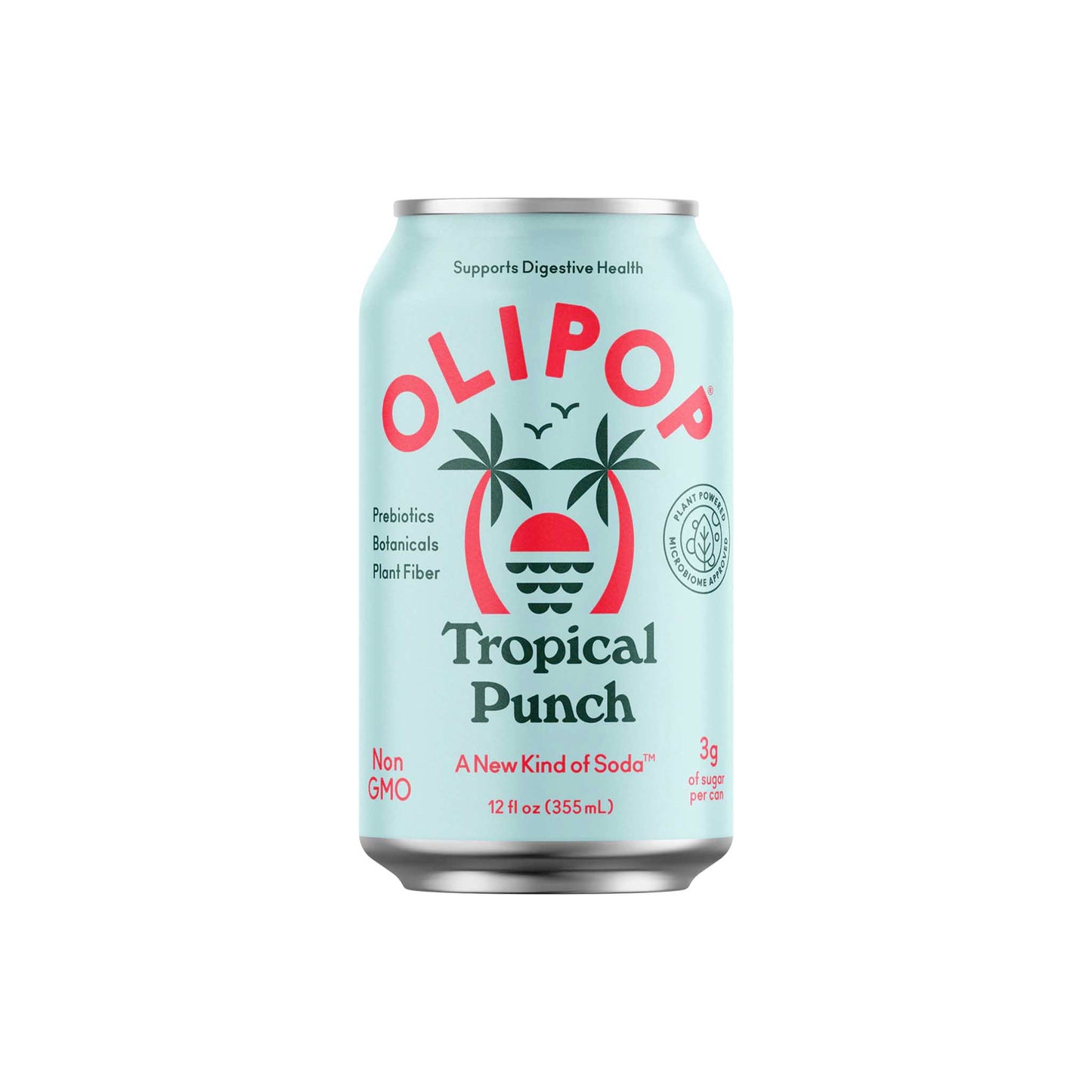 OLIPOP TROPICAL PUNCH 12oz