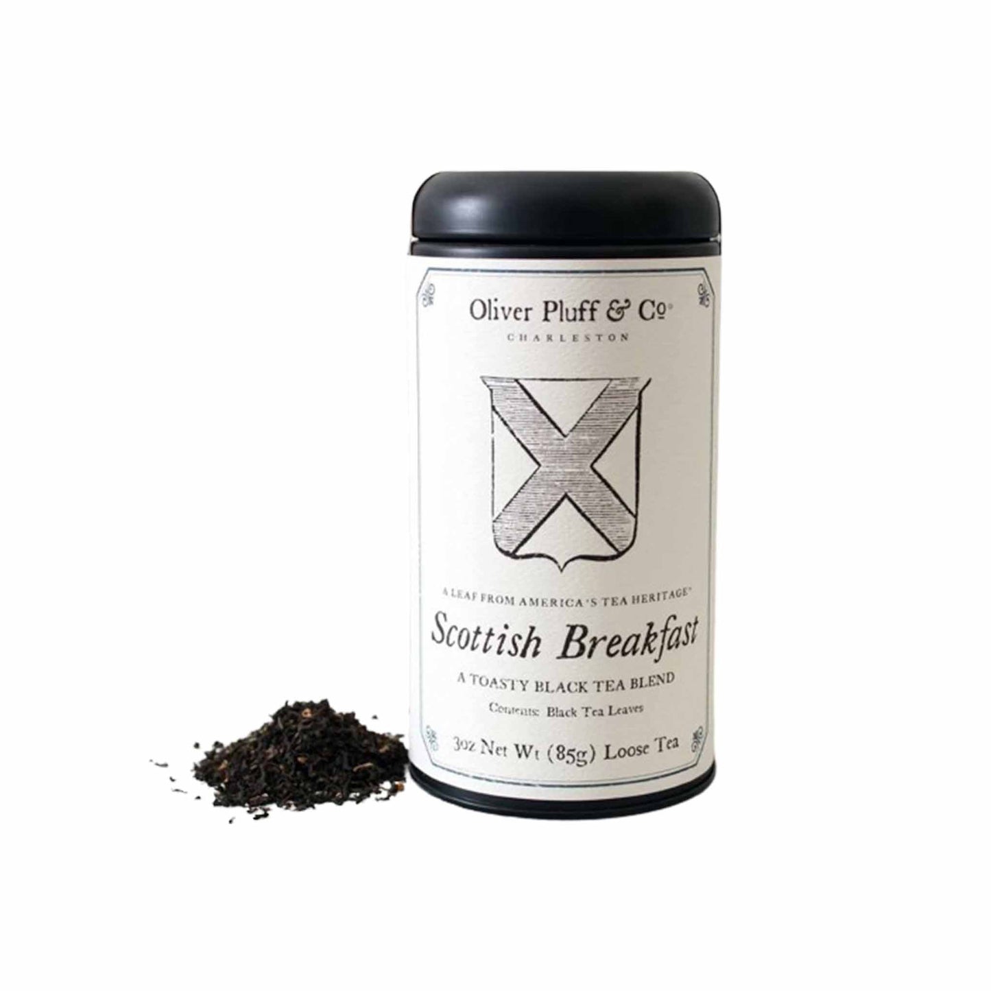 OLIVER PLUFF SCOTTISH BREAKFAST LOOSE LEAF TEA 3oz