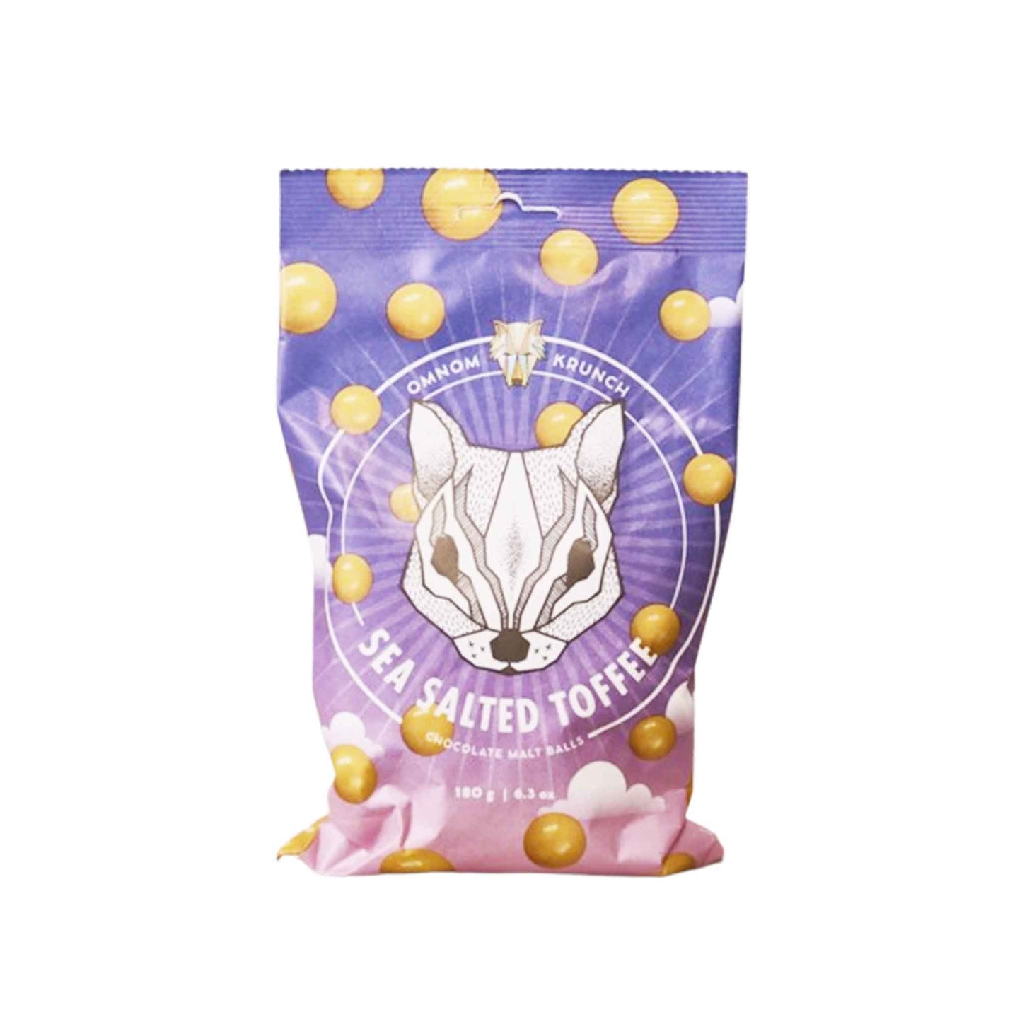 OMNOM SEA SALT TOFFEE MALT BALLS 180g