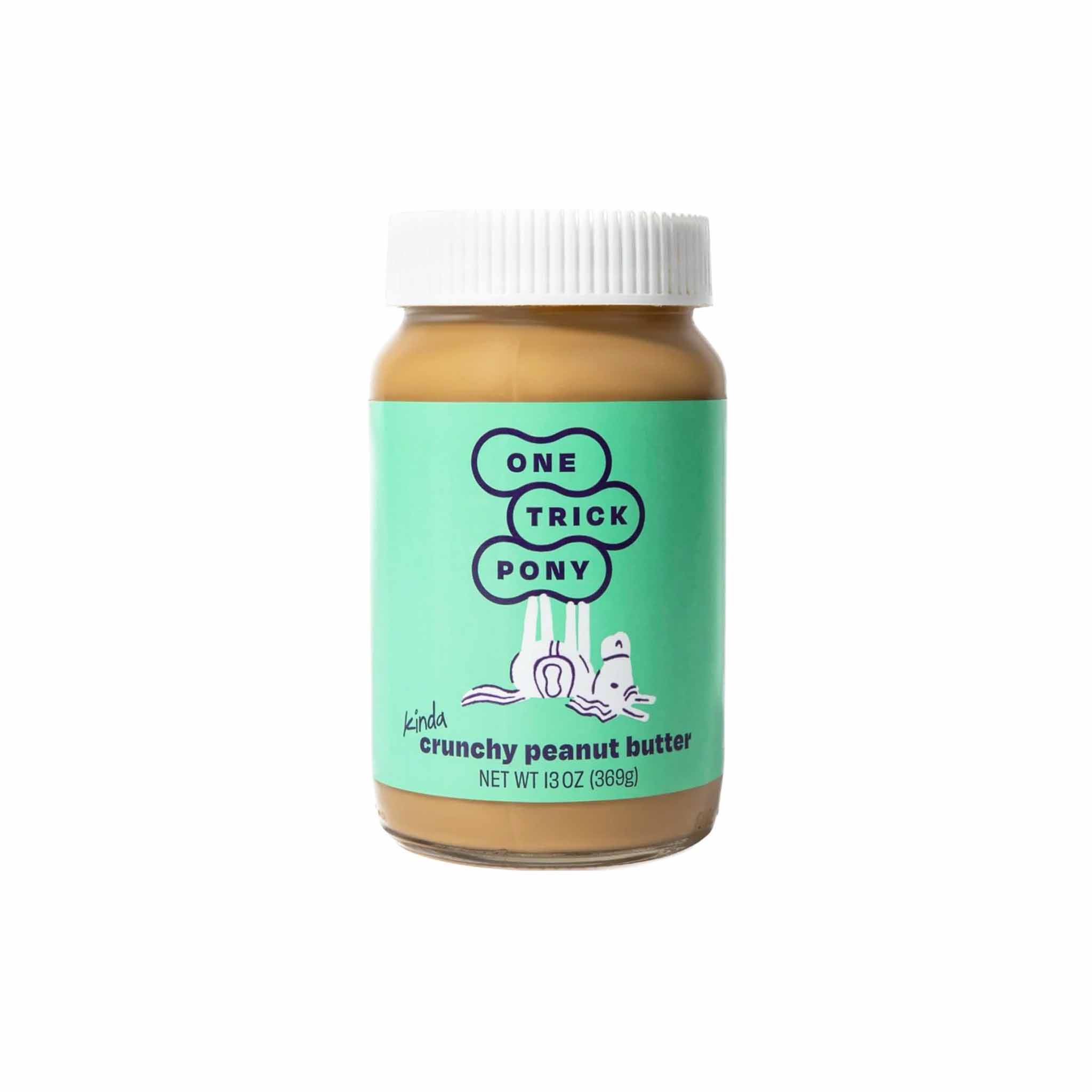 ONE TRICK PONY CRUNCHY PEANUT BUTTER 13oz