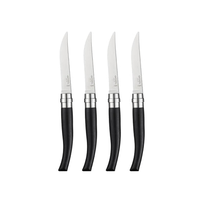 OPINEL 4 EBONY STEAK KNIVES