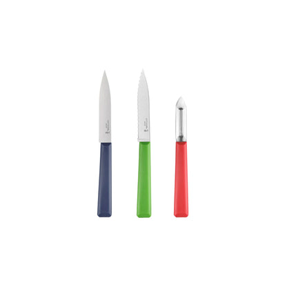 OPINEL LES ESSENTIELS+ SMALL KITCHEN PREP KNIFE SET