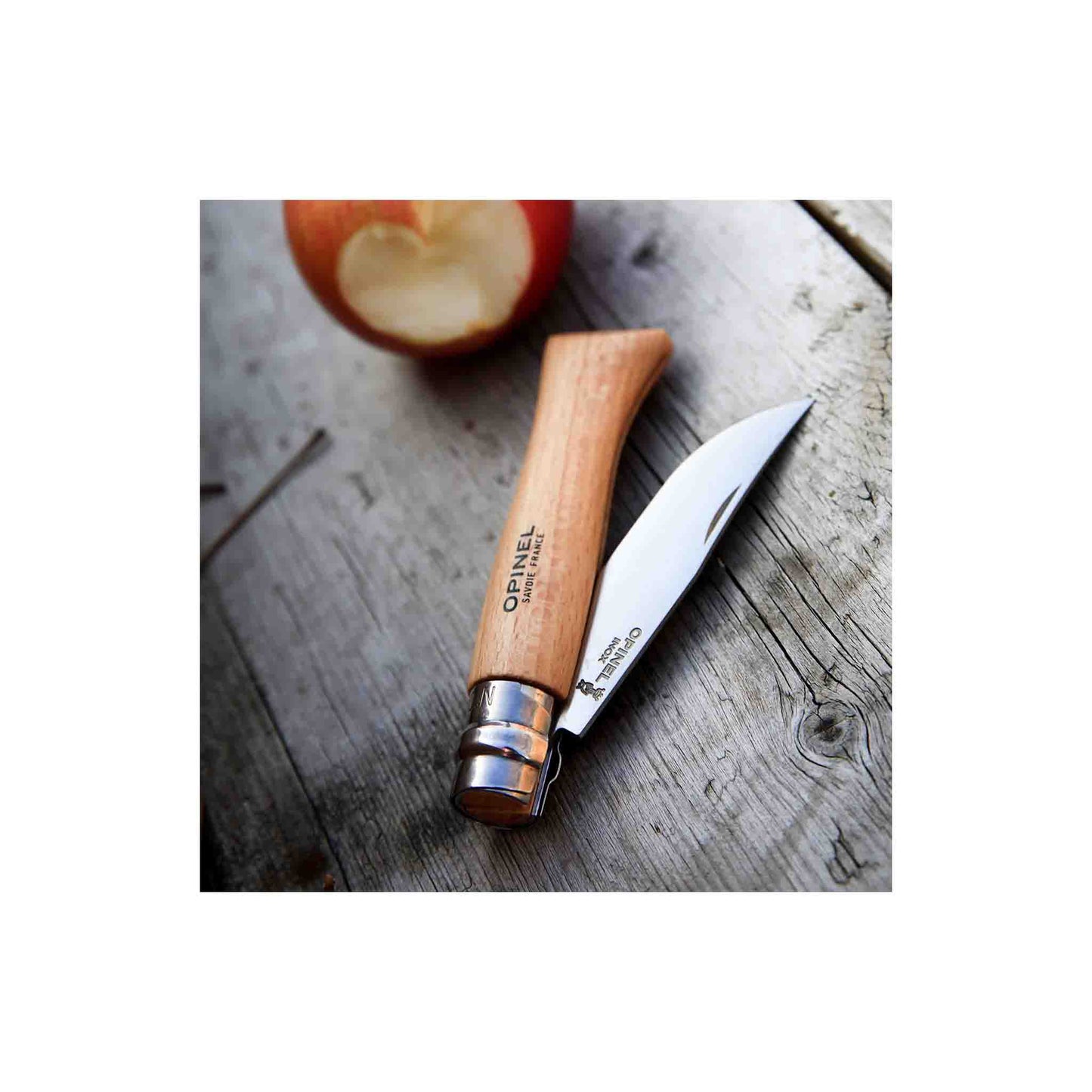 OPINEL NO.08 STAINLESS STEEL FOLDING KNIFE