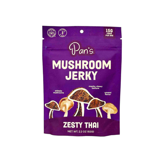 PAN's MUSHROOM JERKY ZESTY THAI 62g