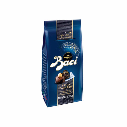 PERUGINA BACI EXTRA DARK 70% CHOCOLATE 125g