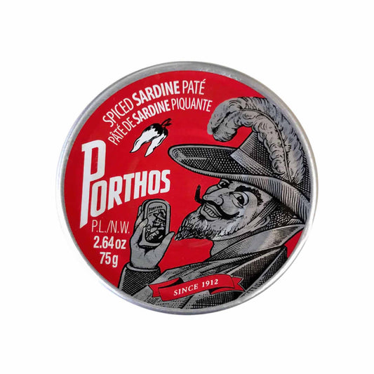 PORTHOS SPICED SARDINE PATE 75g