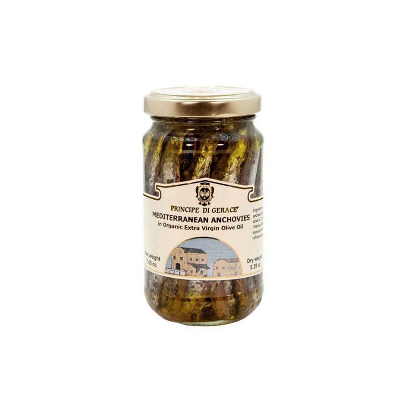 PRINCIPE DI GERACE MEDITERRANEAN ANCHOVY FILLETS 200g