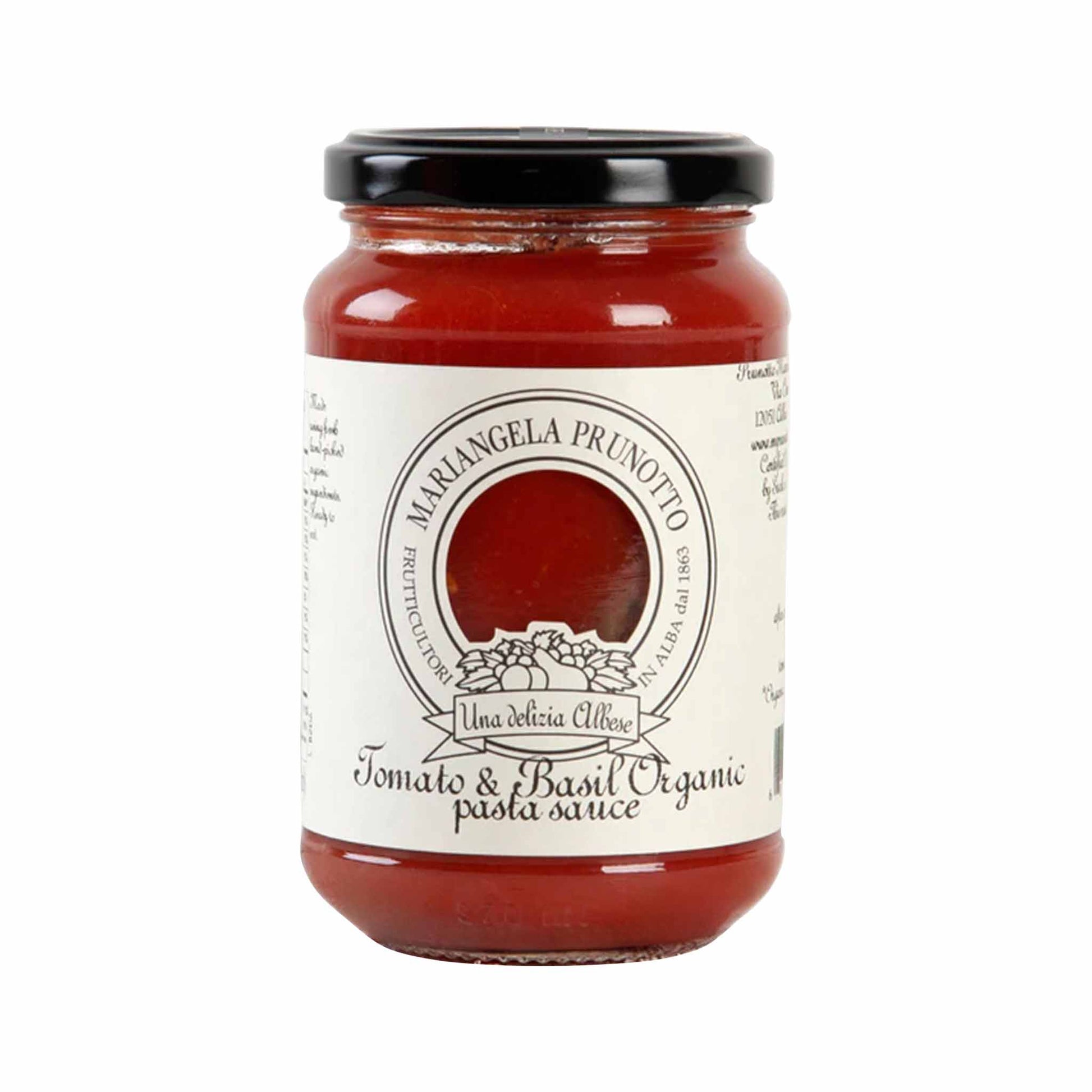 Prunotto Organic Tomato Basil Sauce