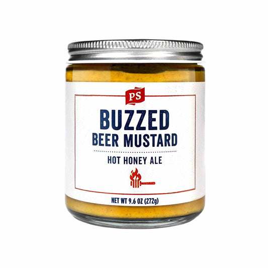 PS BUZZED HOT HONEY ALE MUSTARD 9.6oz