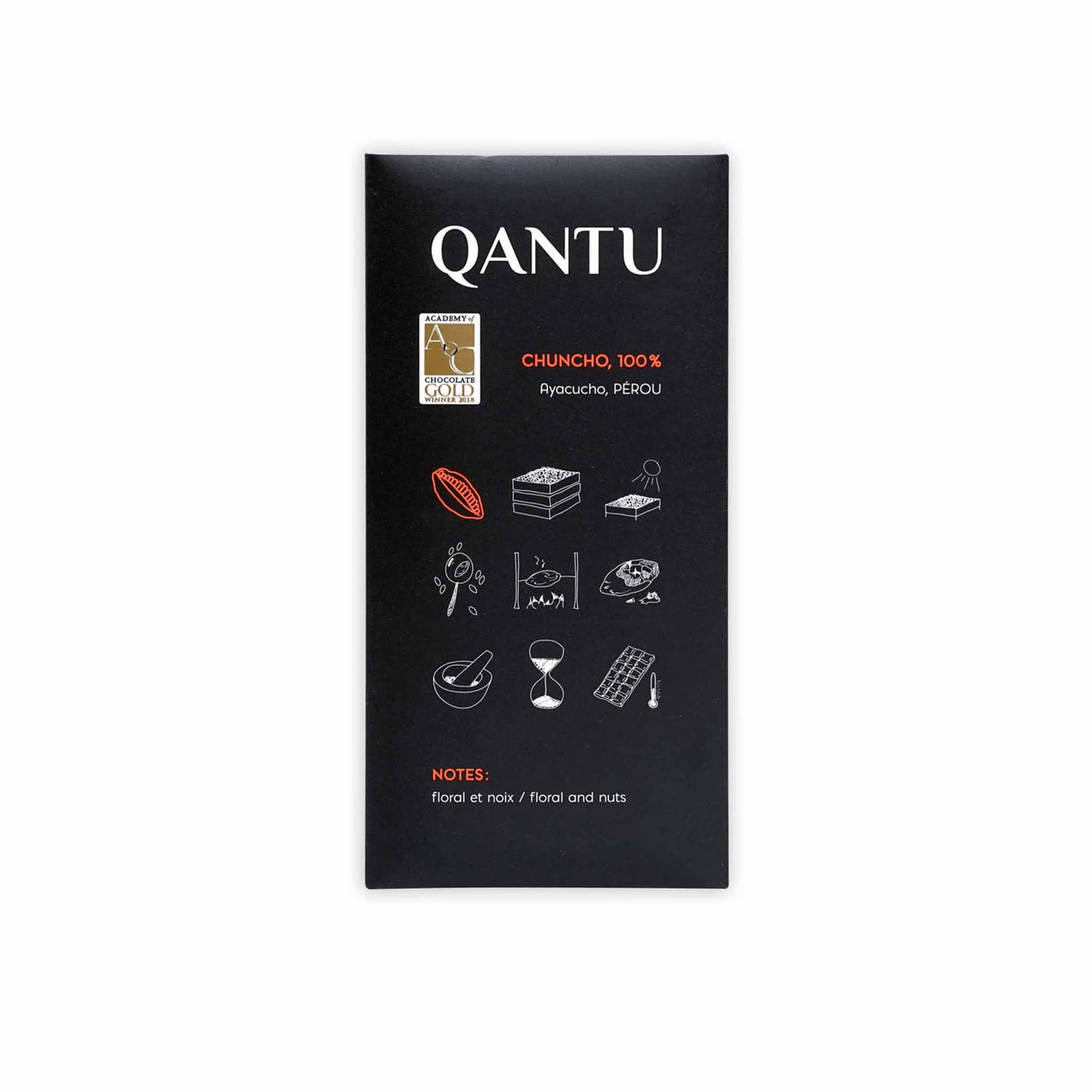 QANTU CHUNCHO 100% CHOCOLATE 50g