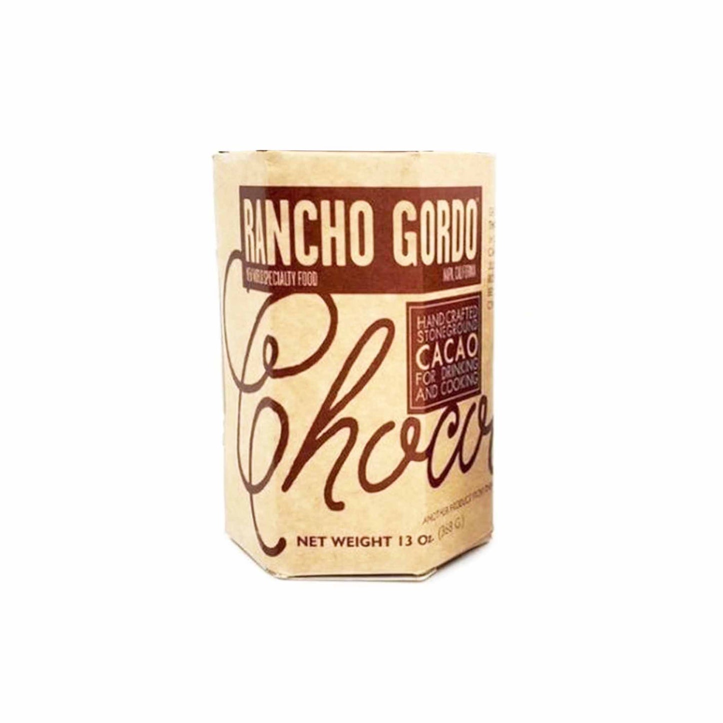 RANCH GORDO STONEGROUND CHOCOLATE 14.1oz