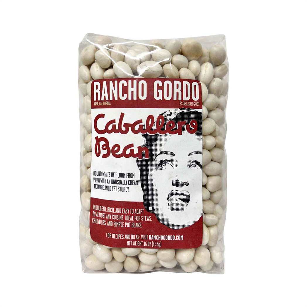 RANCHO GORDO CABALLERO BEANS 1lb