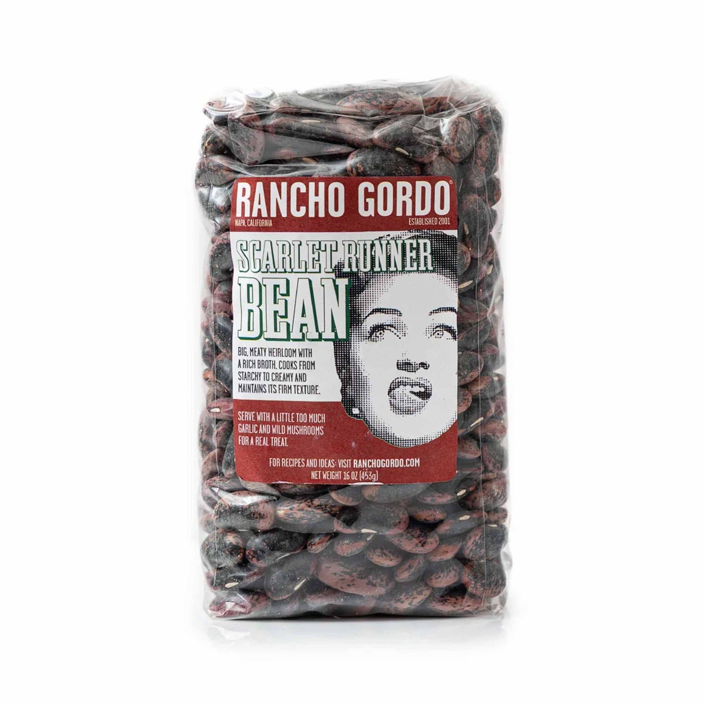 Rancho Gordo Scarlet Runner Bean