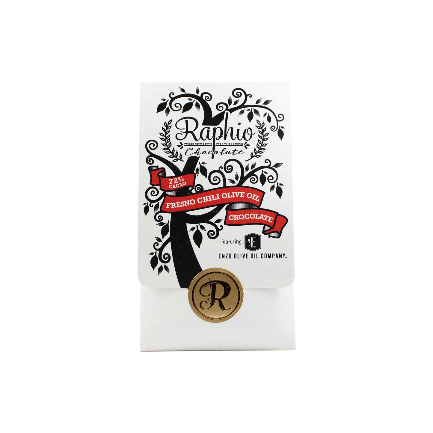 RAPHIO CHOCOLAT 72% FRESNO CHILI 2.2oz