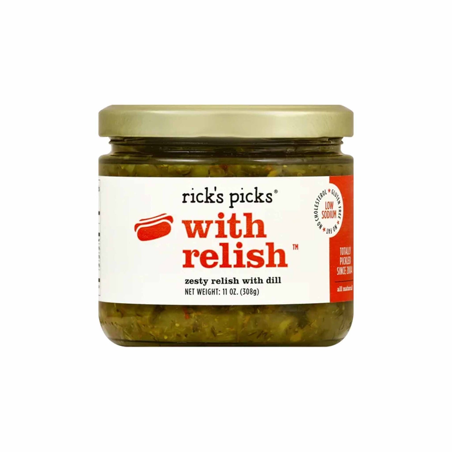 RICK'S PICKS WITH RELISH ZESTY DILL 11oz