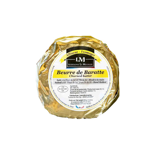 RODOLPHE LE MEUNIER CHURNED DEMI SALTED BUTTER 250g