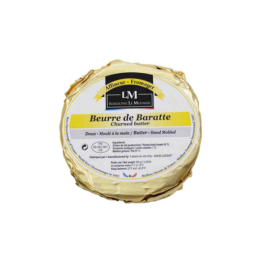 RODOLPHE LE MEUNIER UNSALTED CHURNED BUTTER 250g