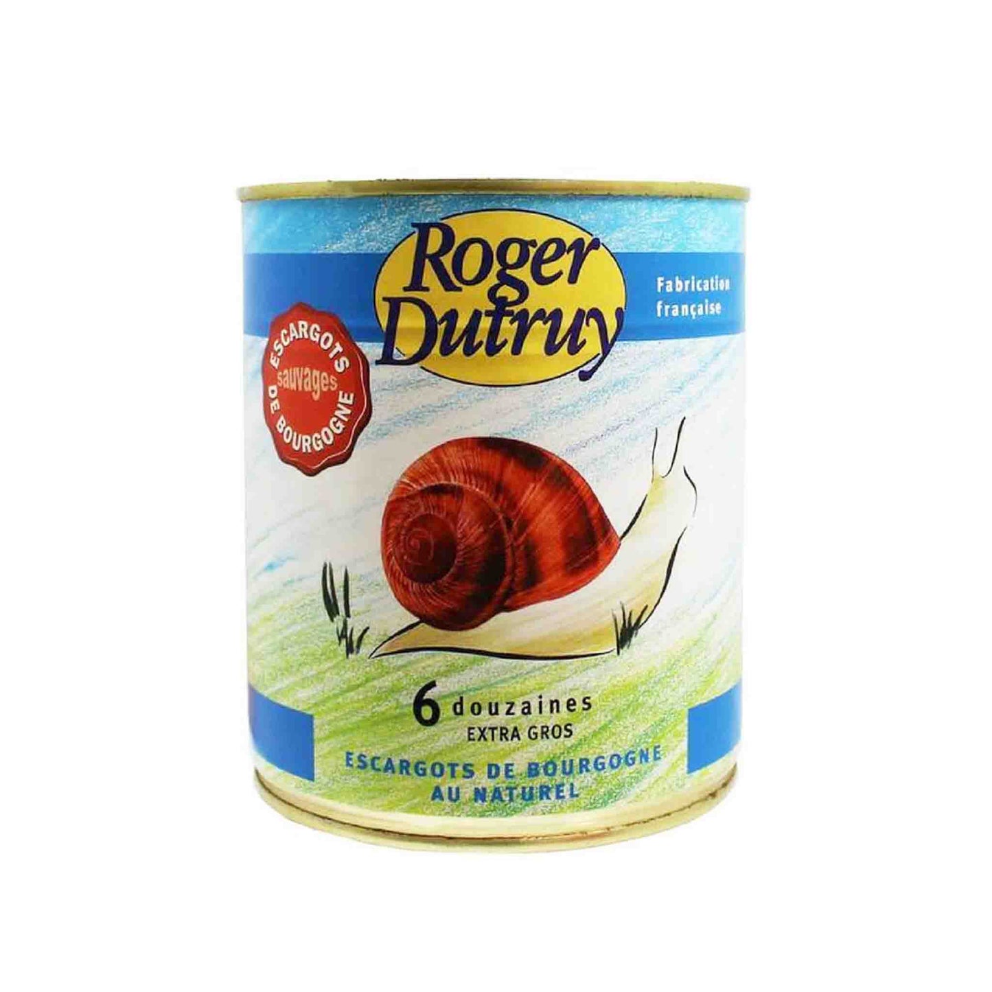 ROGER DUTRUY BURGUNDY SNAILS 6 DOZEN EXTRA LARGE 500g