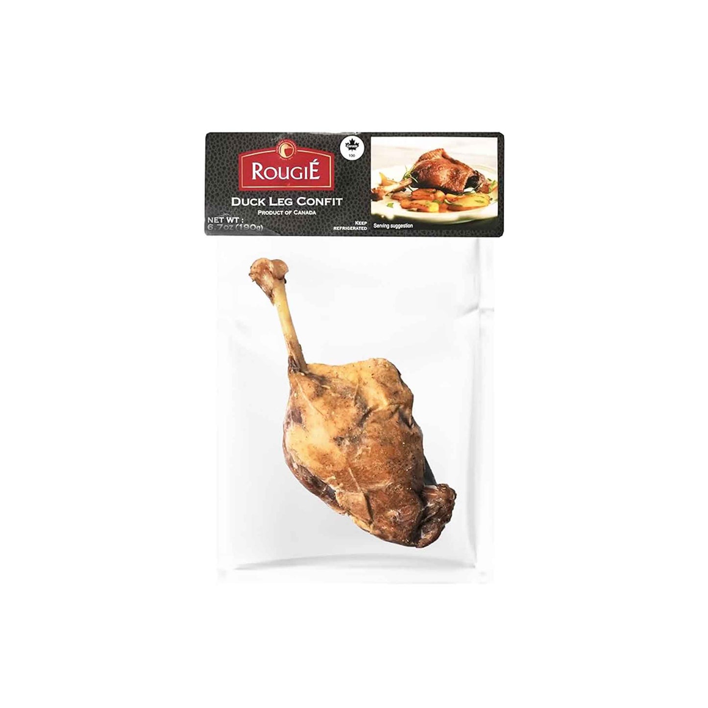 ROUGIE DUCK LEG CONFIT 1 PIECE 6.7OZ