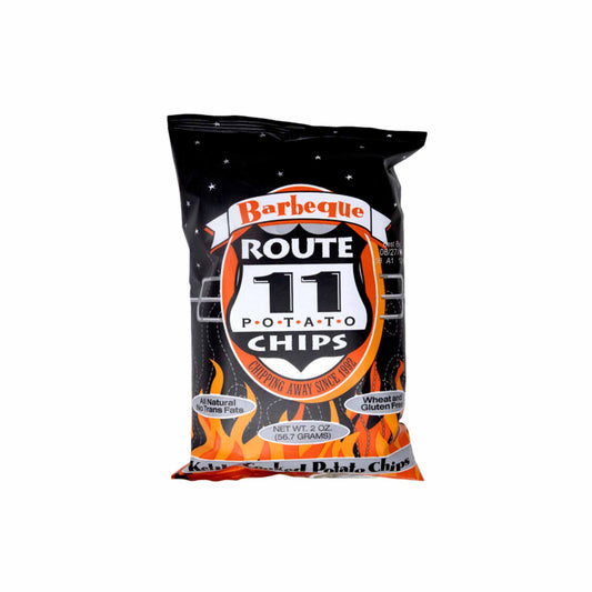 ROUTE 11 BARBECUE POTATO CHIPS 2oz