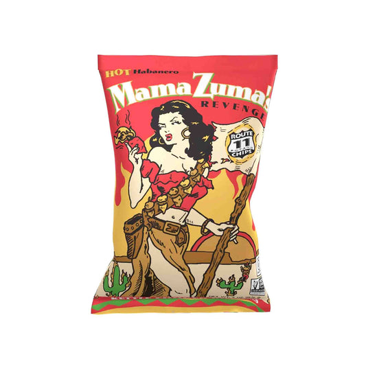 ROUTE 11 MAMA ZUMA'S HABANERO POTATO CHIPS 2oz