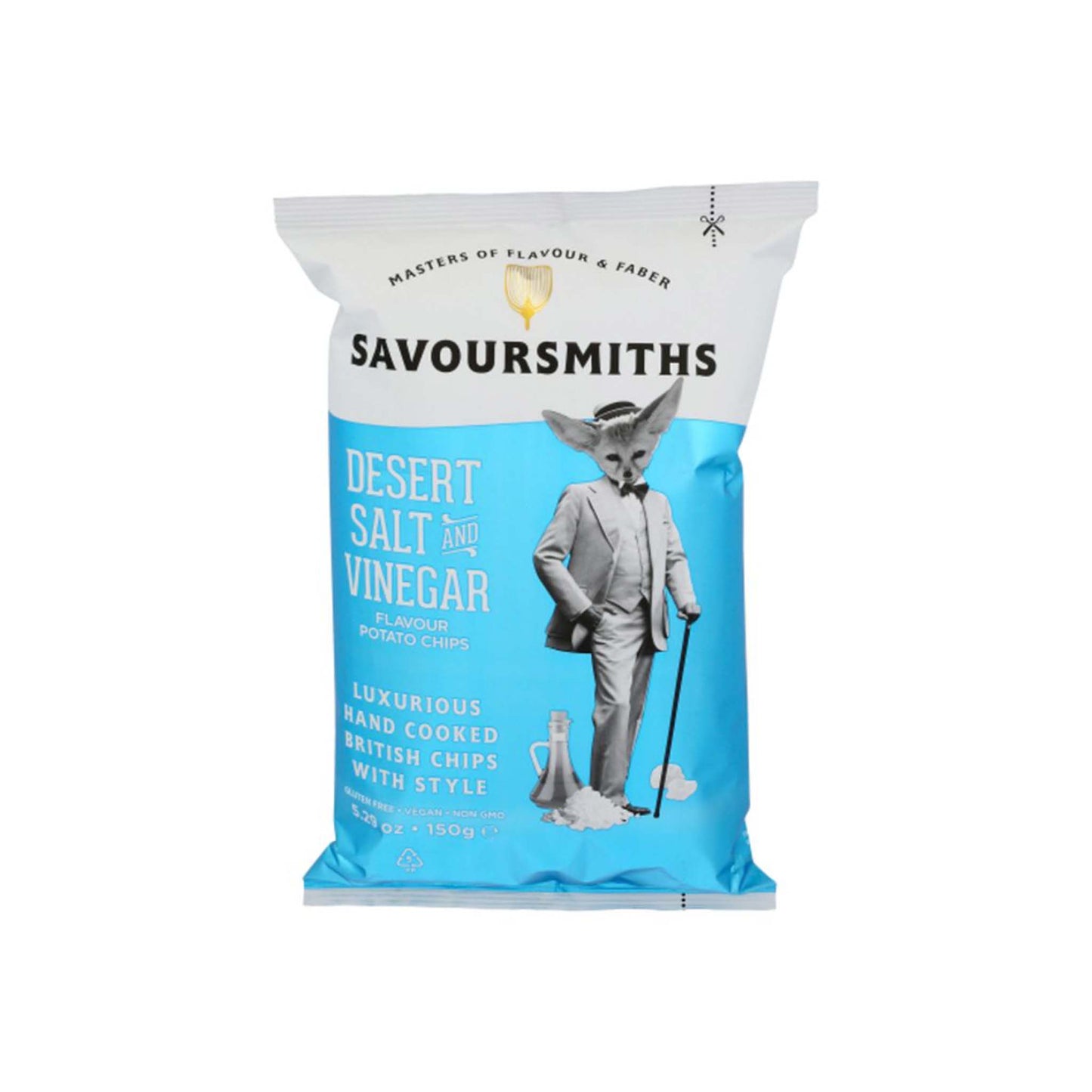 SAVOURSMITHS SALT & VINEGAR CHIPS 5.29oz