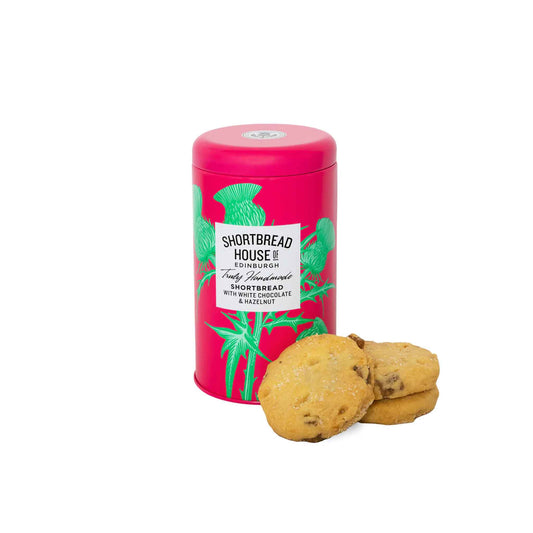 SHORTBREAD HOUSE WHITE CHOCOLATE HAZELNUT COOKIES 140g