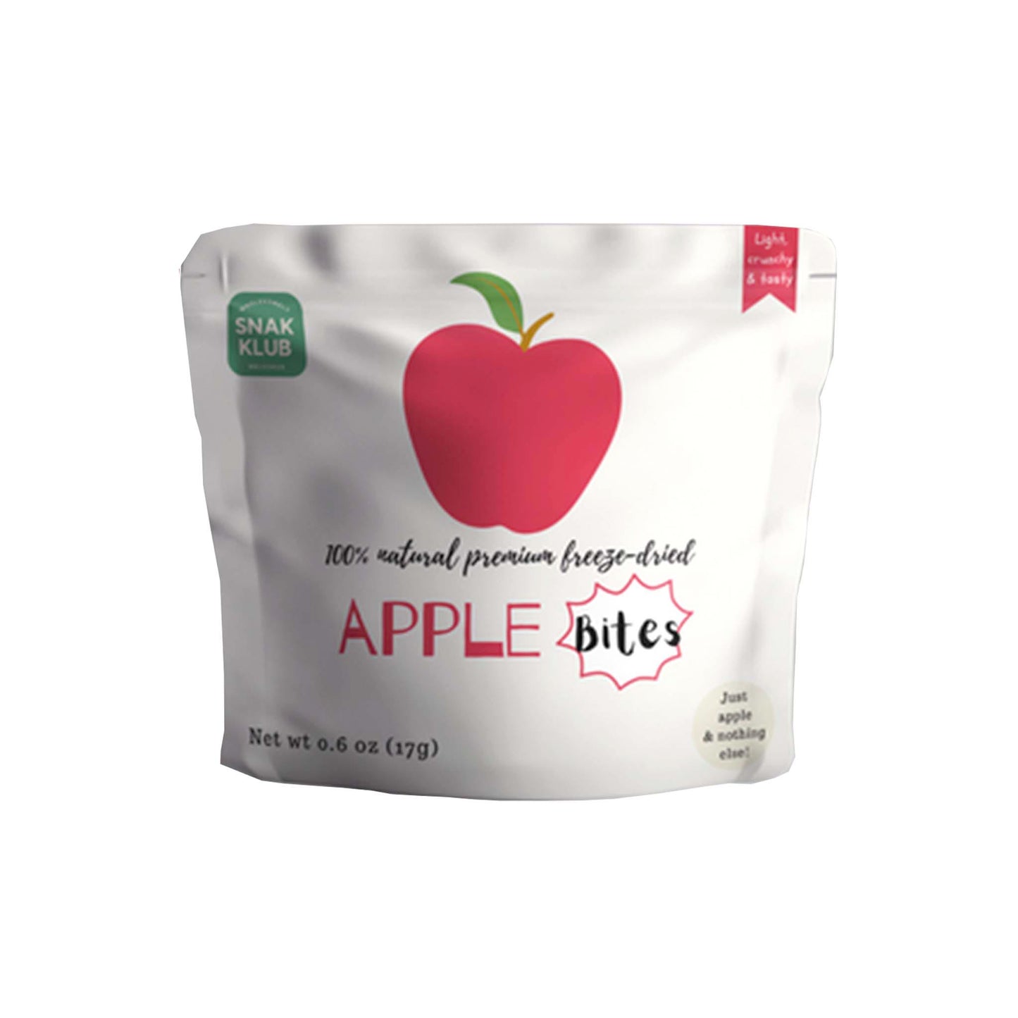 SNAK KLUB APPLE BITES 18G