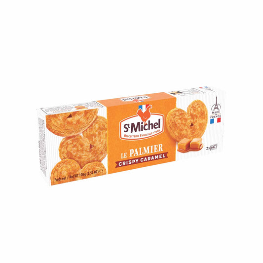 ST MICHEL CARAMEL PALMIERS 100g