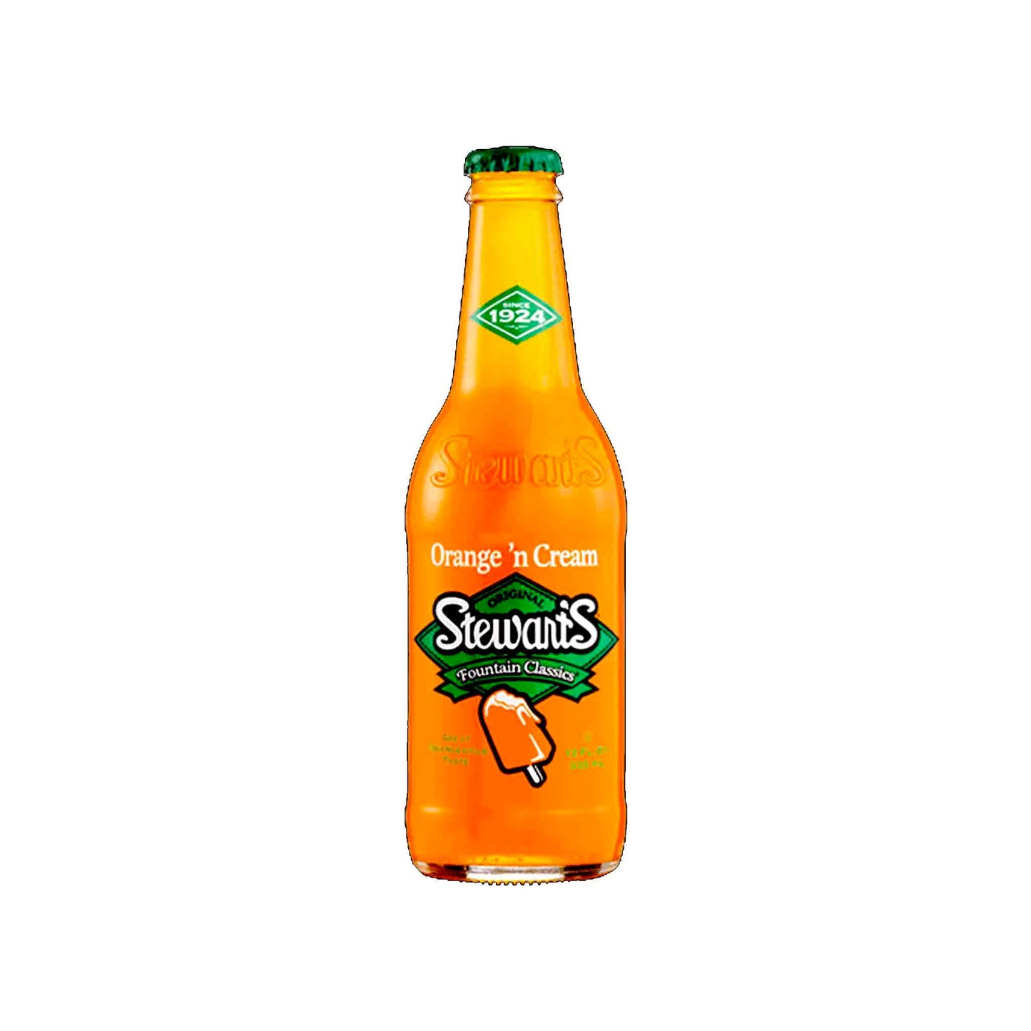 STEWARTS ORANGE CREAM SODA 355ml