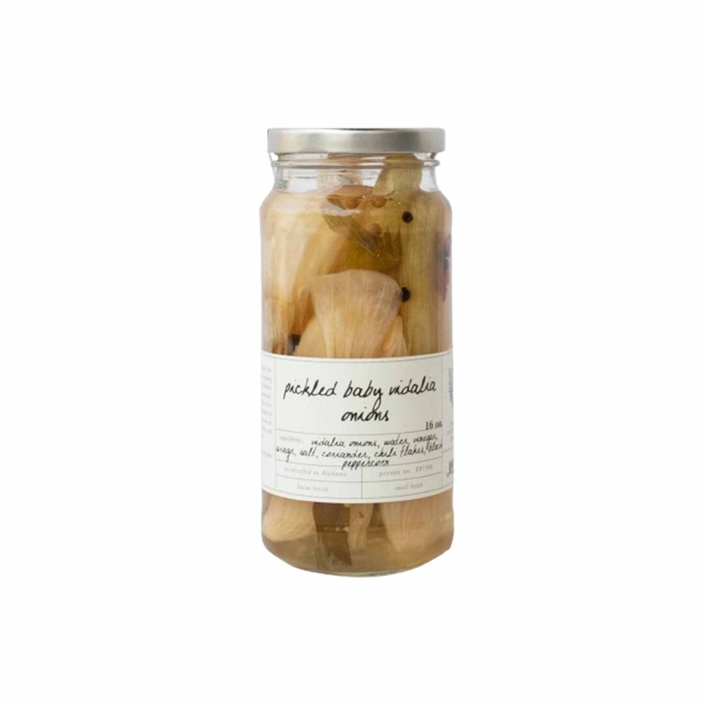 STONE HOLLOW FARMSTEAD PICKLED BABY VIDALIA ONIONS 16oz