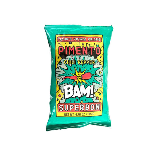 SUPERBON PIMENTO POTATO CHIPS 135g