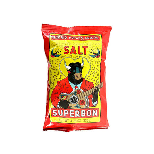 SUPERBON SALT POTATO CHIPS 135g