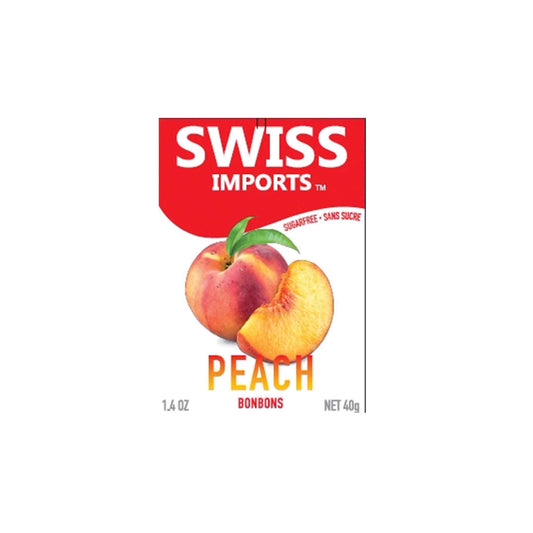 SWISS PEACH BONBONS 40g