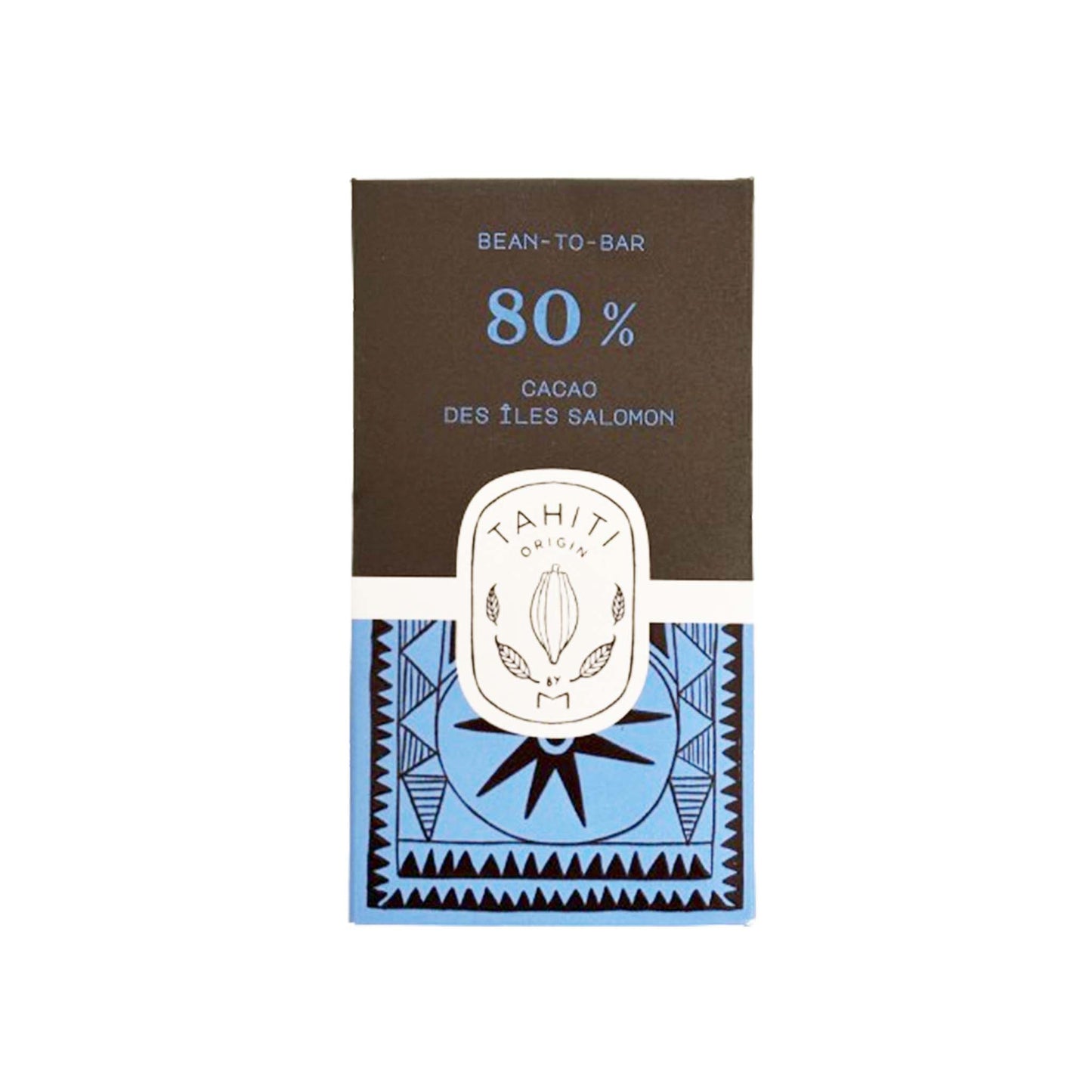 TAHITI SALOMON ISLANDS 80% DARK CHOCOLATE