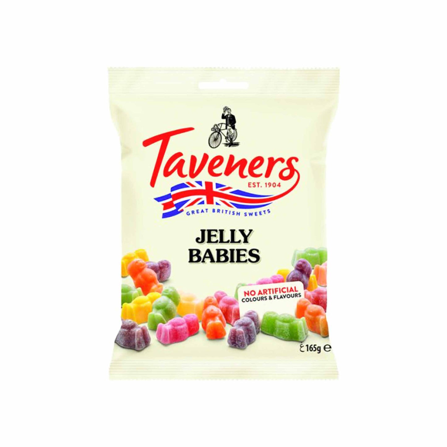 TAVENERS JELLY BABIES 165g