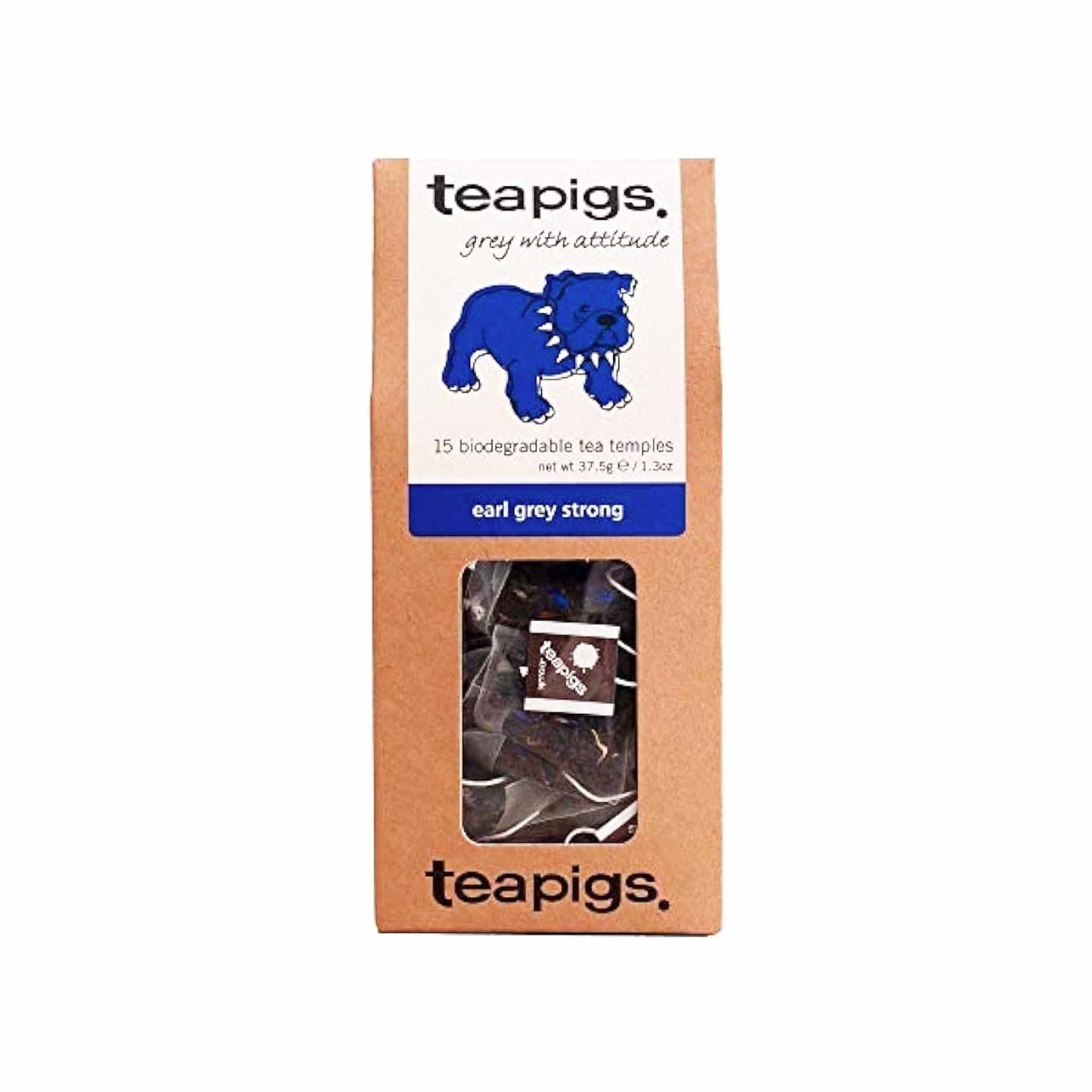 TEAPIGS EARL GREY STRONG 15ct 1.8oz