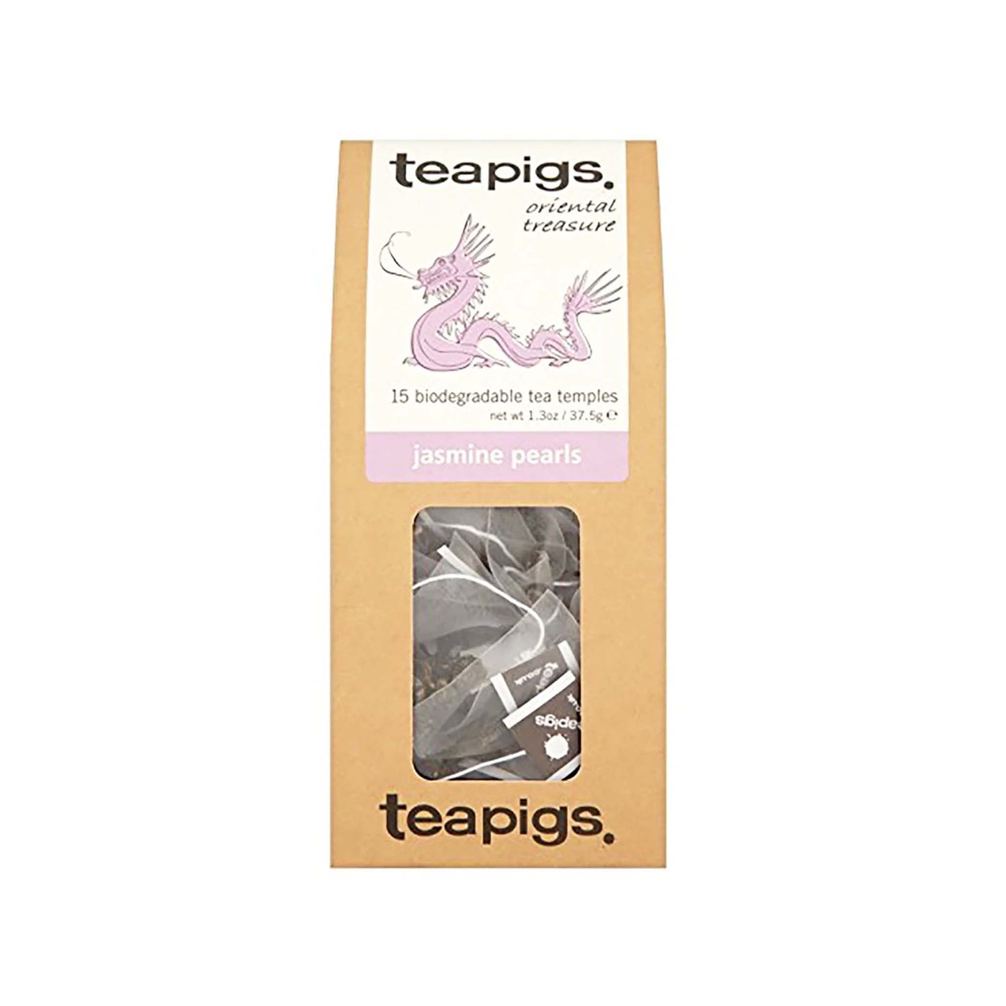 TEAPIGS JASMINE PEARLS TEA 15ct 1.3oz