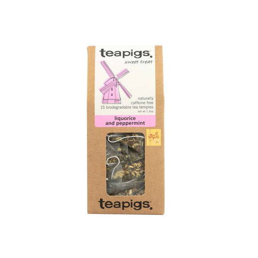 TEAPIGS LICORICE & PEPPERMINT 15ct 1.6oz