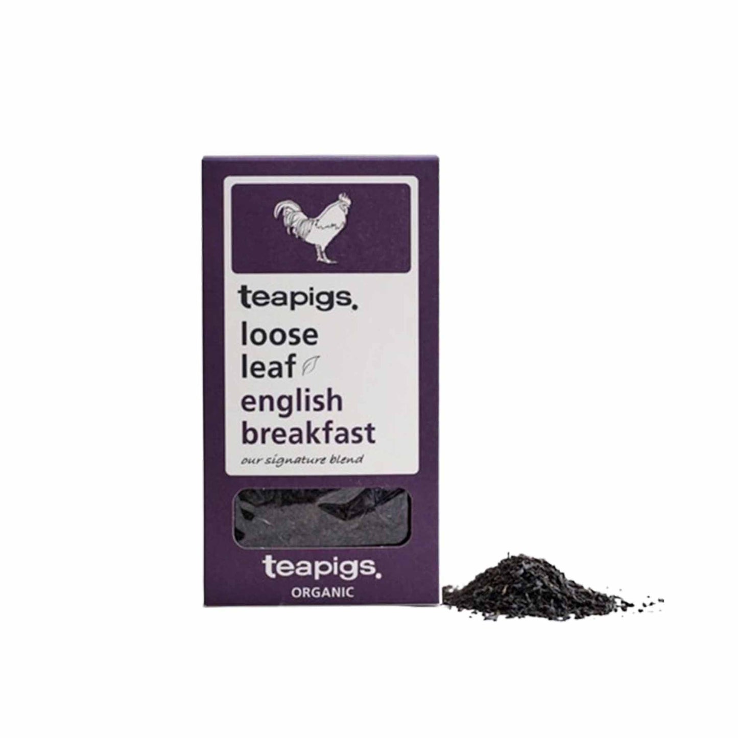 TEAPIGS ORGANIC ENGLISH BREAKFAST LOOSE LEAF TEA 100g