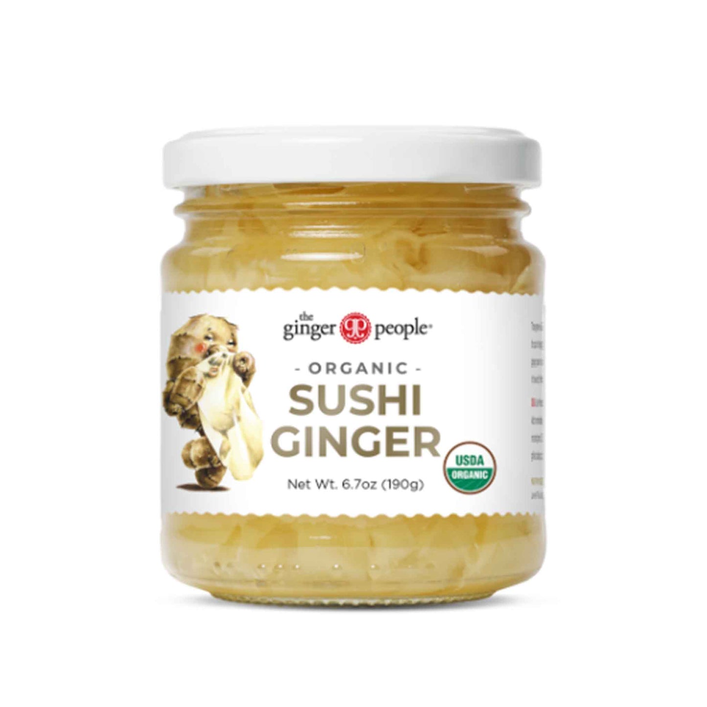 THE GINGER PEOPLE PICKLED SUSHI GINGER 6.7oz