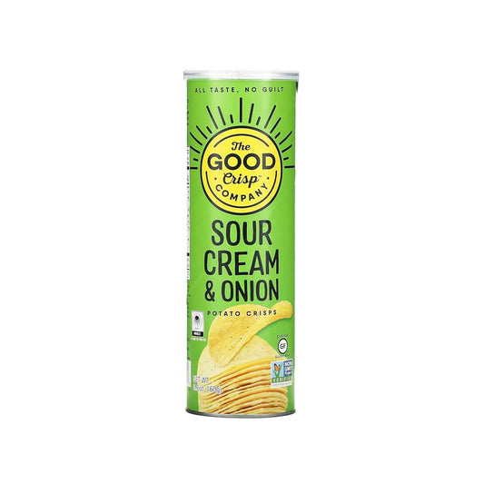 THE GOOD CRISP COMPANY SOUR CREAM & ONION POTATO CHIPS 5.6oz