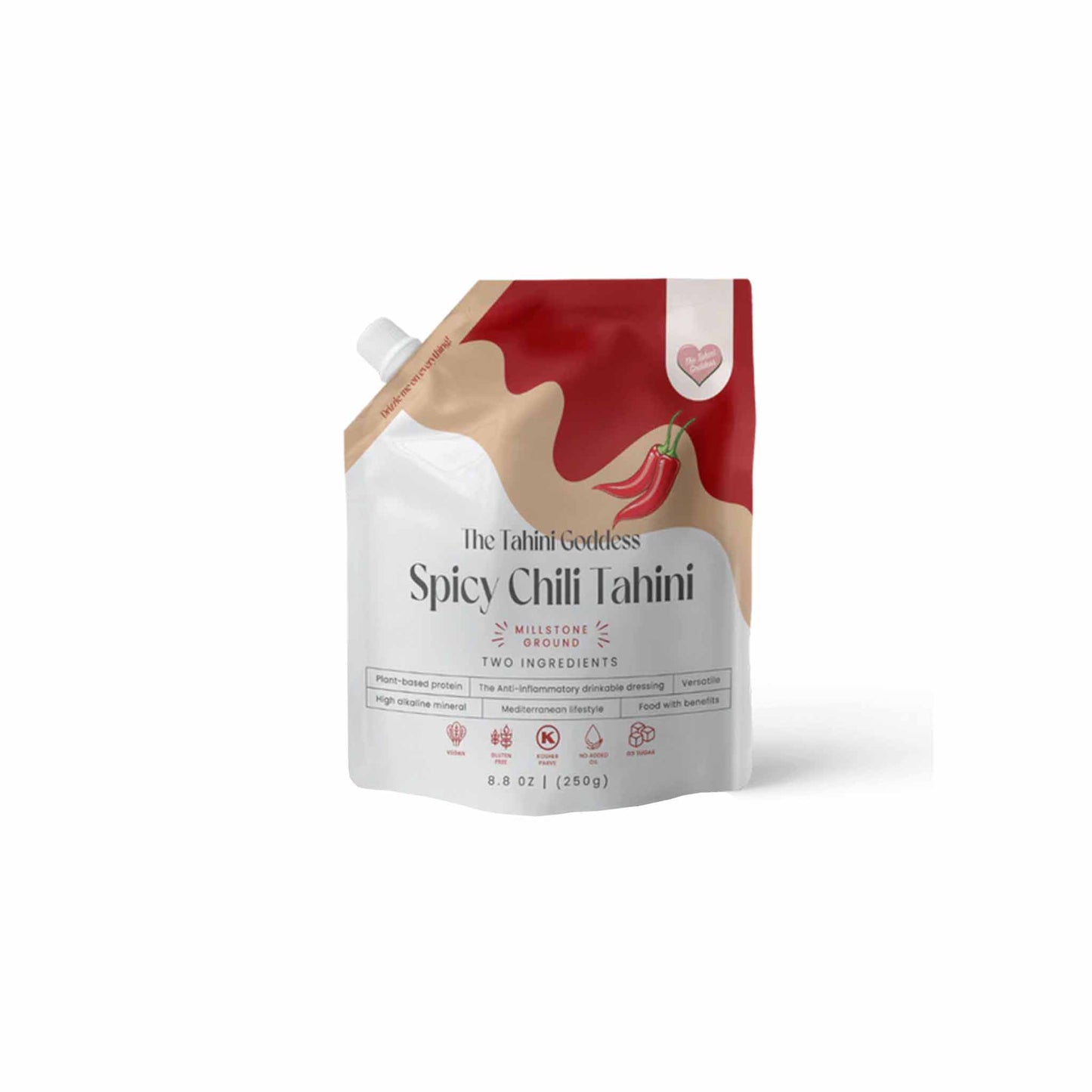 THE TAHINI GODDESS SPICY CHILI TAHINI 250g