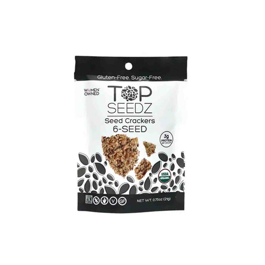 TOP SEEDZ 6-SEED CRACKERS 21g