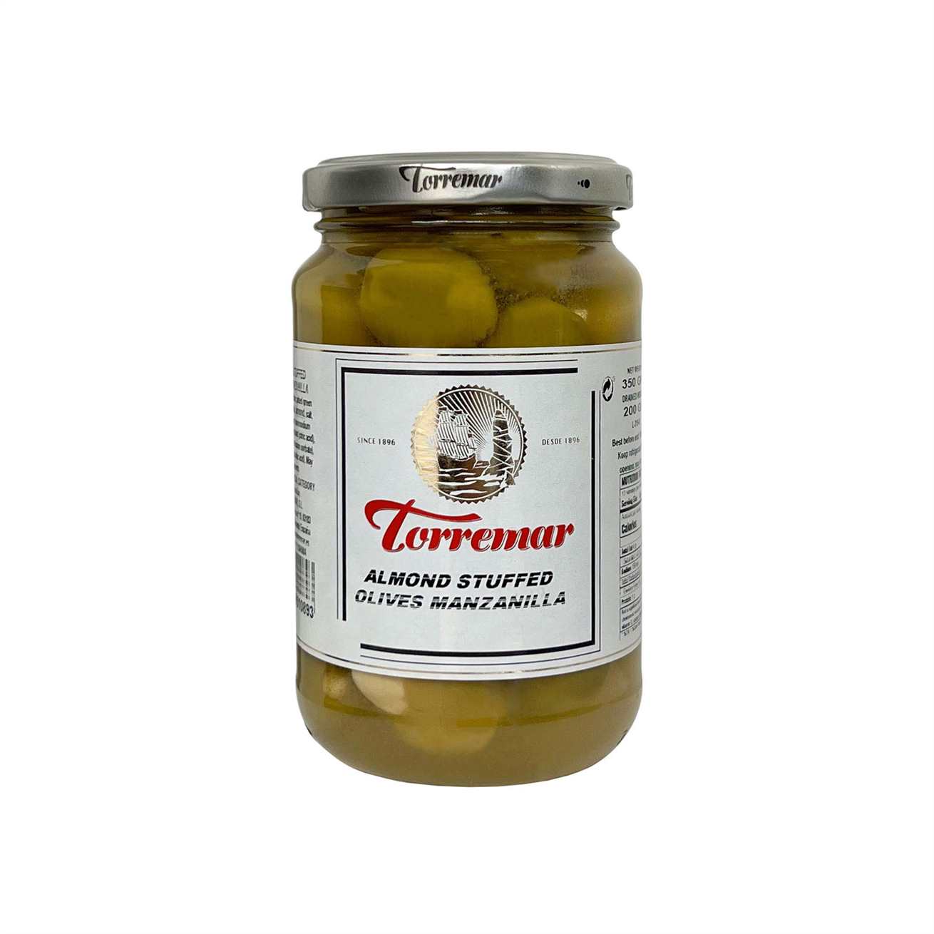 TORREMAR ALMOND STUFFED MANZANILLA OLIVES 200g