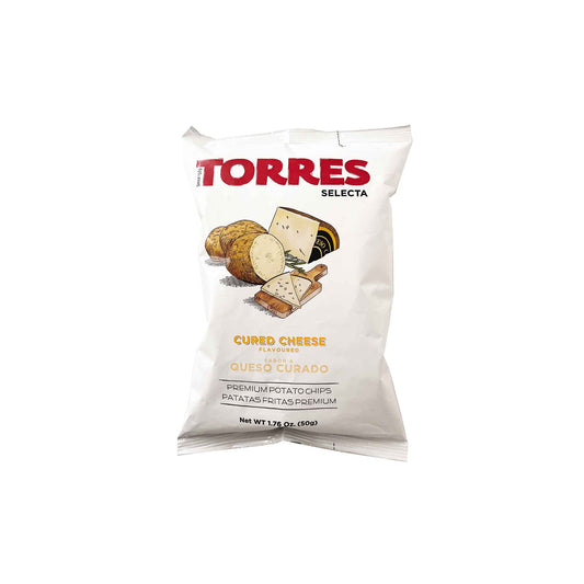 TORRES CURED CHEESE CHIPS 50g